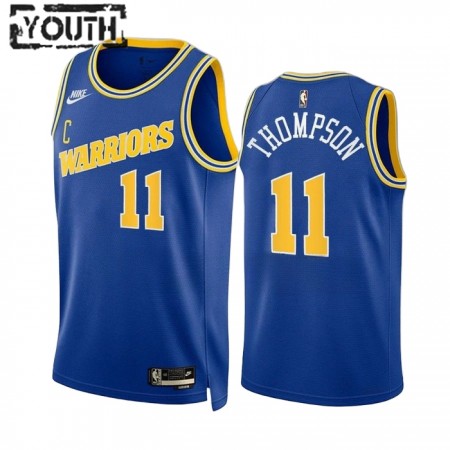 Canotte Bambino Golden State Warriors Klay Thompson 11 Nike 2022-23 Classic Edition Blu Swingman